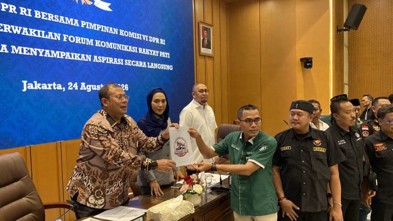 Warga Pati Minta Jaminan Keamanan-RUU Perampasan Aset ke DPR Warga Pati Minta Jaminan Keamanan-RUU Perampasan Aset ke DPR