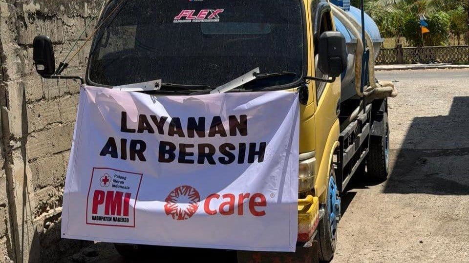 CARE Indonesia Salurkan Air Bersih bagi Penyintas Gempa Nagekeo CARE Indonesia Salurkan Air Bersih bagi Penyintas Gempa Nagekeo