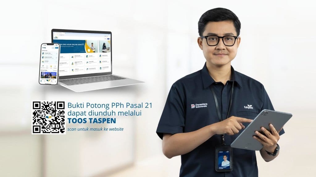 Bukti Potong Pajak Pensiunan Dapat Diunduh Melalui TOS TASPEN! Bukti Potong Pajak Pensiunan Dapat Diunduh Melalui TOS TASPEN!