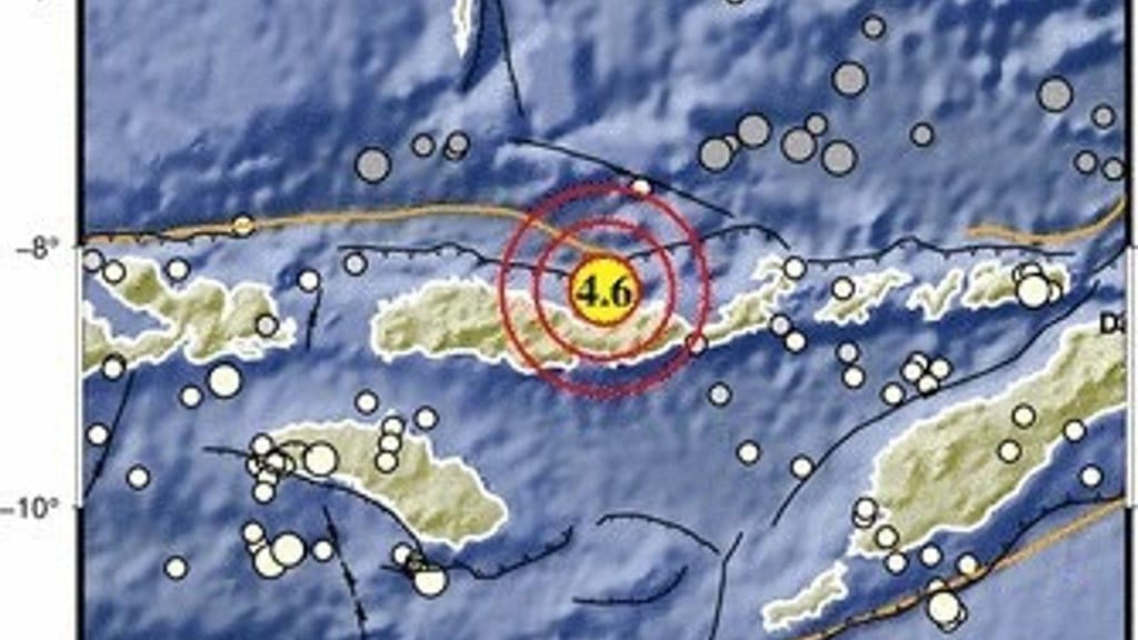 Gempa M4,6 di Nagekeo dan Sikka Picu Longsor di Pulau Palue Gempa M4,6 di Nagekeo dan Sikka Picu Longsor di Pulau Palue