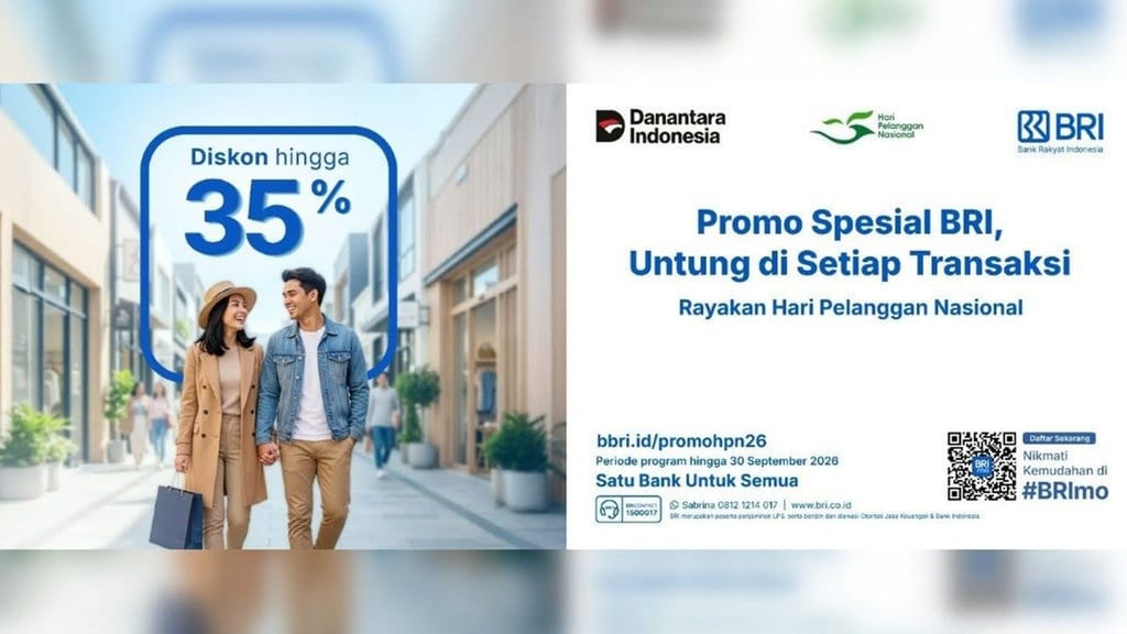 Sambut Hari Pelanggan Nasional, BRI Tebar Beragam Promo Spesial Sambut Hari Pelanggan Nasional, BRI Tebar Beragam Promo Spesial