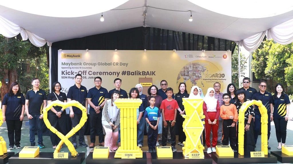 Maybank Dorong Ekonomi Sirkular via Global CR Day & Cahaya Kasih Maybank Dorong Ekonomi Sirkular via Global CR Day & Cahaya Kasih