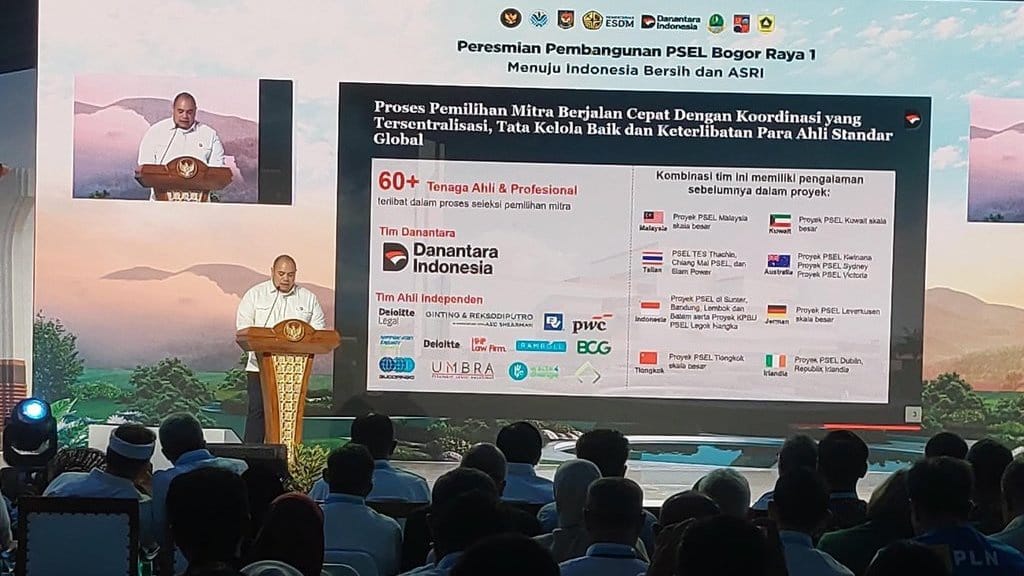 Danantara Resmikan PSEL Bogor Raya 1, Investasi Rp2,8 Triliun Danantara Resmikan PSEL Bogor Raya 1, Investasi Rp2,8 Triliun