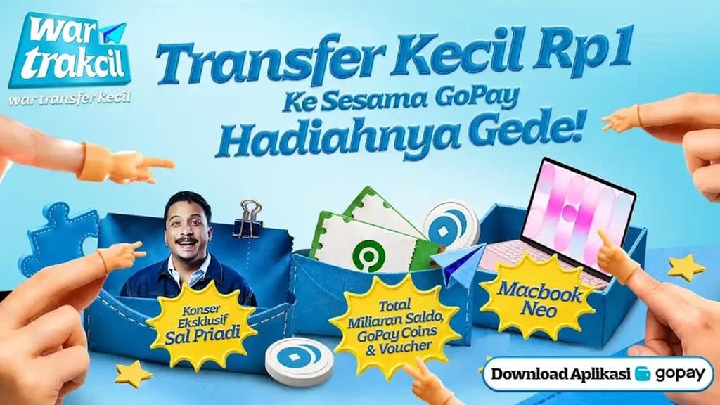 War Trakcil GoPay Bawa Banyak Hadiah Menarik, Apa Saja? War Trakcil GoPay Bawa Banyak Hadiah Menarik, Apa Saja?