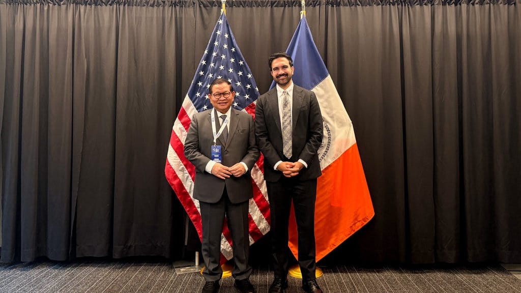 Pramono Anung Bertemu Zohran Mamdani di New York Pramono Anung Bertemu Zohran Mamdani di New York
