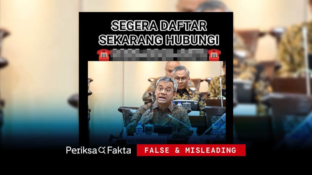 Hoaks, Pendaftaran Bantuan Dana Hibah dari Kemenkeu Rp20 Miliar Hoaks, Pendaftaran Bantuan Dana Hibah dari Kemenkeu Rp20 Miliar