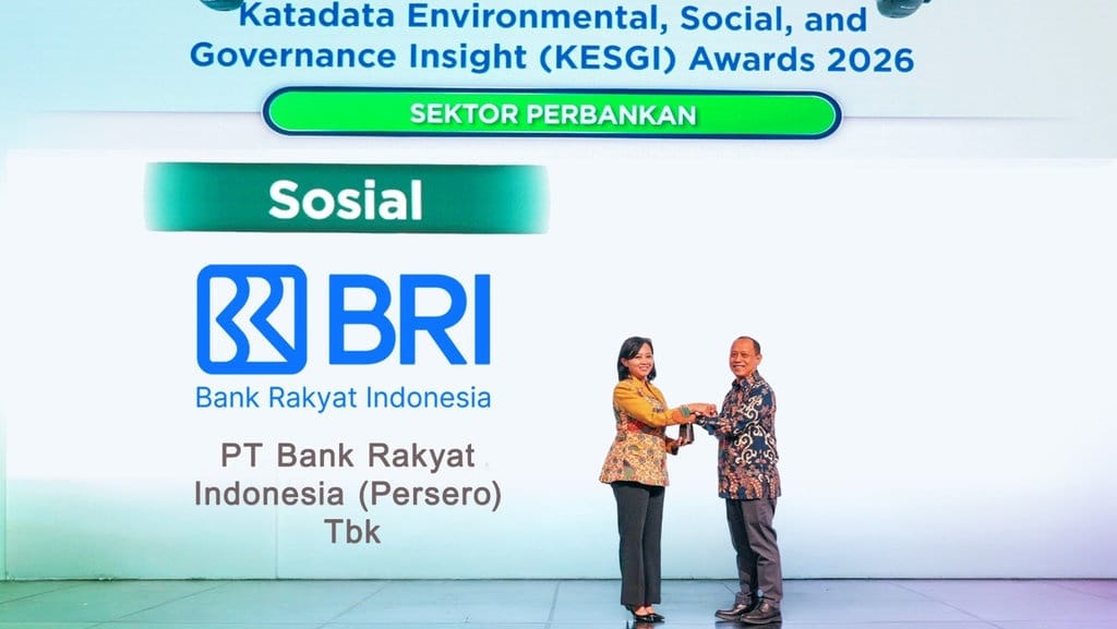 Kinerja Sosial BRI Raih Pengakuan di KESGI Award 2026 Kinerja Sosial BRI Raih Pengakuan di KESGI Award 2026