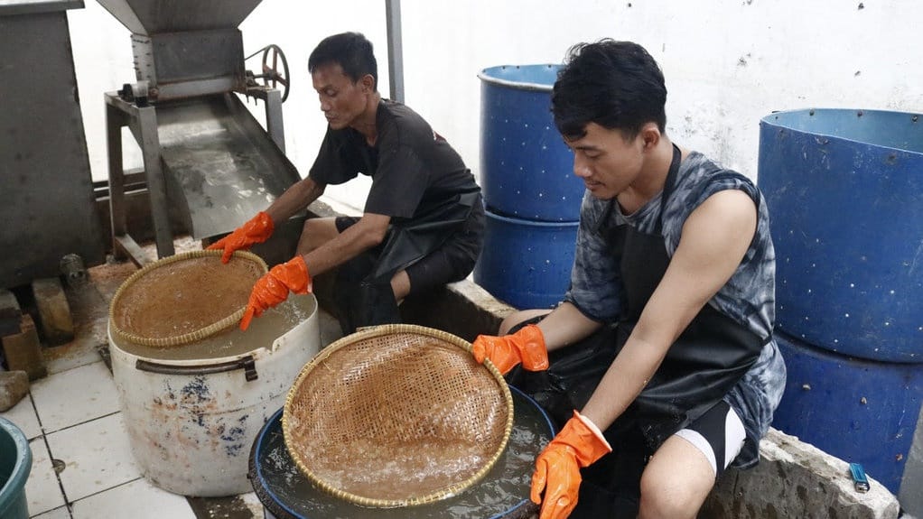 Rutan Cipinang Latih Warga Binaan Mandiri Lewat Produksi Tempe Rutan Cipinang Latih Warga Binaan Mandiri Lewat Produksi Tempe
