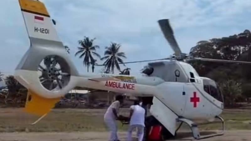 Pemerintah Uji Coba Ambulans Udara di Pesisir Barat Lampung Pemerintah Uji Coba Ambulans Udara di Pesisir Barat Lampung