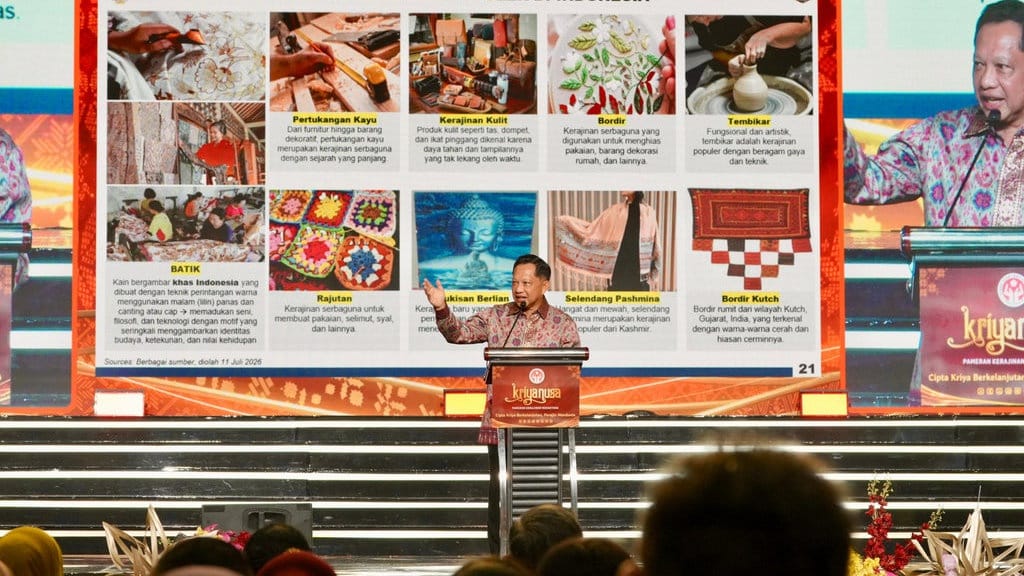 Tutup Kriyanusa 2026, Mendagri: Kerajinan RI Punya Potensi Besar Tutup Kriyanusa 2026, Mendagri: Kerajinan RI Punya Potensi Besar