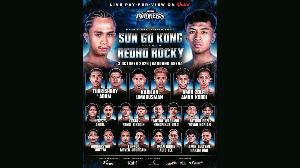 Byon Madness 5 Sun Go Kong vs Rocky Kapan & Live di Mana?