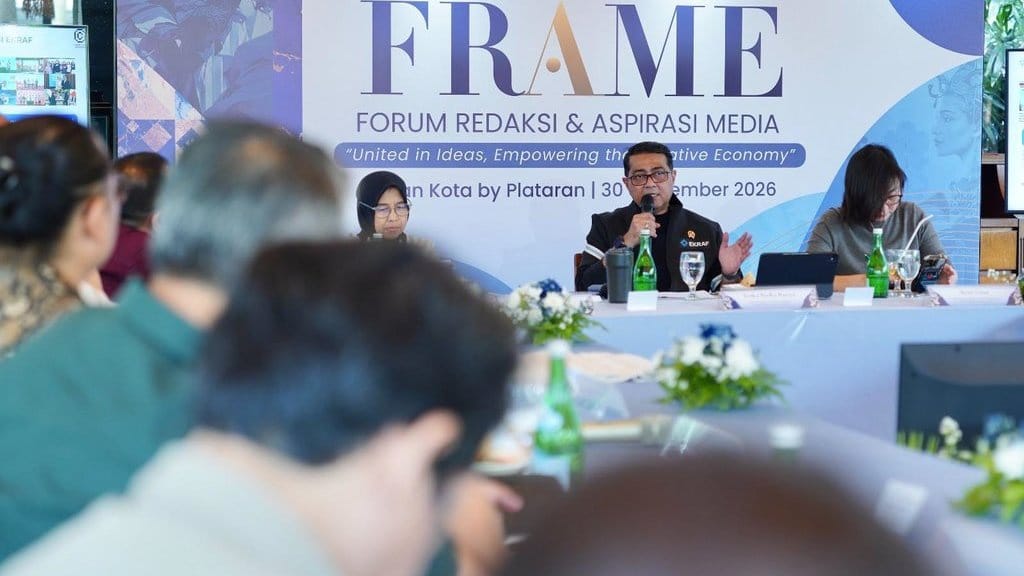 Menekraf Ajak Pimpinan Media Nasional Satukan Ide Kuatkan Ekraf Menekraf Ajak Pimpinan Media Nasional Satukan Ide Kuatkan Ekraf