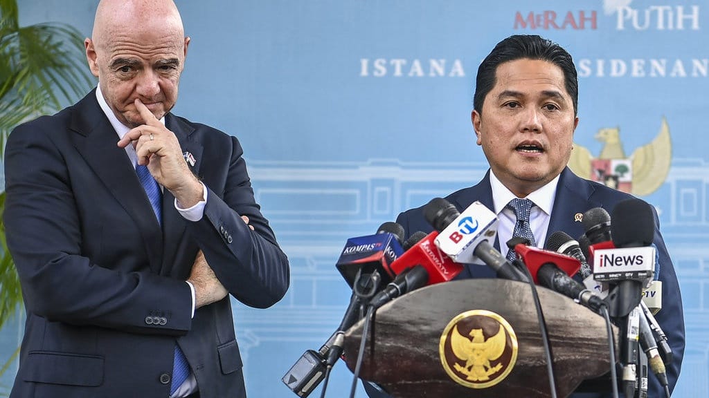 Presiden FIFA Sebut Sepak Bola RI Maju Pesat: Dulu Complicated Presiden FIFA Sebut Sepak Bola RI Maju Pesat: Dulu Complicated