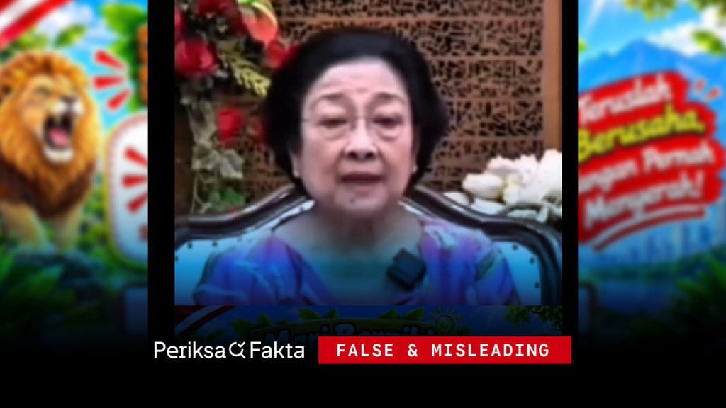 Hoaks, Megawati Umumkan Bantuan Dana Modal Usaha Lewat WhatsApp Hoaks, Megawati Umumkan Bantuan Dana Modal Usaha Lewat WhatsApp