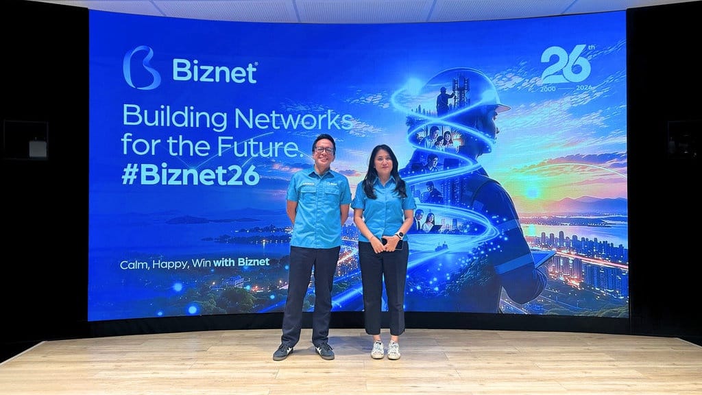 Masuk Usia 26 Tahun, Biznet Terus Hadirkan Inovasi Digital RI Masuk Usia 26 Tahun, Biznet Terus Hadirkan Inovasi Digital RI