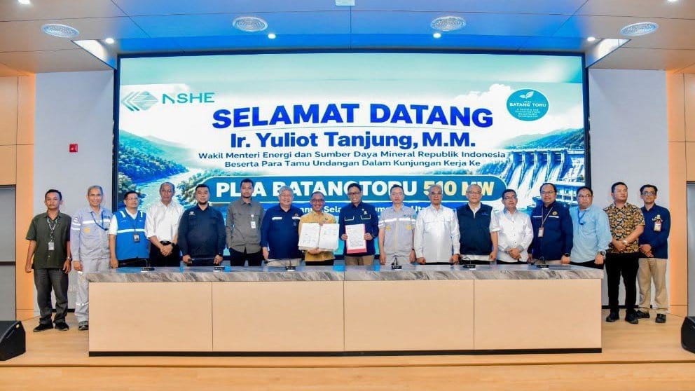 PT NSHE Percepat Tahap Akhir PLTA Batangtoru 510 MW PT NSHE Percepat Tahap Akhir PLTA Batangtoru 510 MW
