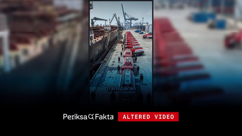 Hoaks, Video Penyelewengan Solar Bersubsidi di Tanjung Priok Hoaks, Video Penyelewengan Solar Bersubsidi di Tanjung Priok