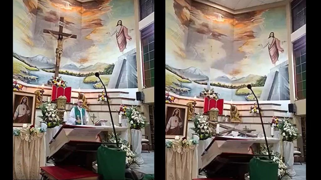 Pastor di Ekuador Tewas Tertimpa Salib saat Pimpin Misa Live Pastor di Ekuador Tewas Tertimpa Salib saat Pimpin Misa Live