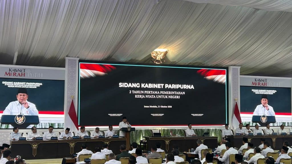 Nusron Hadiri Sidang Kabinet Usai Dua Kali Mangkir Panggilan KPK Nusron Hadiri Sidang Kabinet Usai Dua Kali Mangkir Panggilan KPK