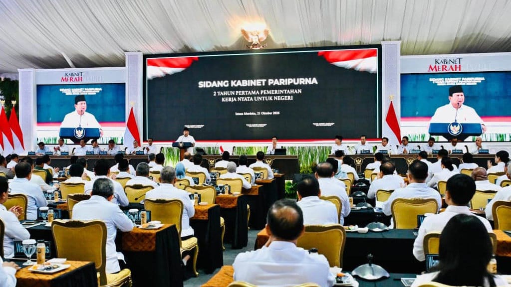 Sidang Kabinet, Gus Ipul Laporkan 2 Tahun Capaian Kemensos Sidang Kabinet, Gus Ipul Laporkan 2 Tahun Capaian Kemensos