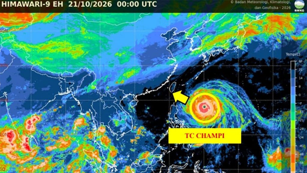 Topan Super Champi Dapat Menyedot Asap Karhutla, Benarkah? Topan Super Champi Dapat Menyedot Asap Karhutla, Benarkah?
