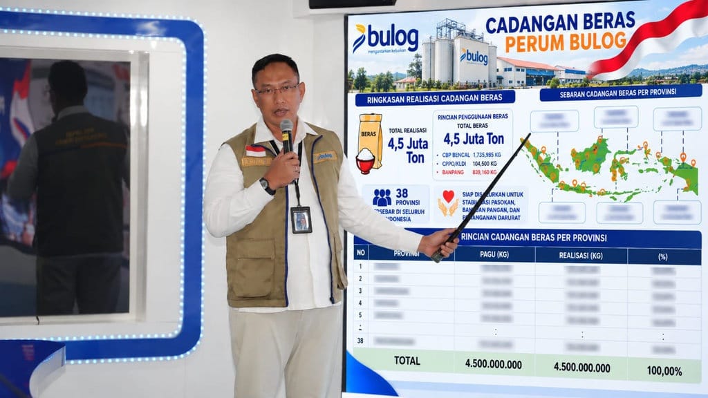 BULOG Kuasai 4,5 Juta Ton Beras, Ungguli Cadangan Negara ASEAN BULOG Kuasai 4,5 Juta Ton Beras, Ungguli Cadangan Negara ASEAN