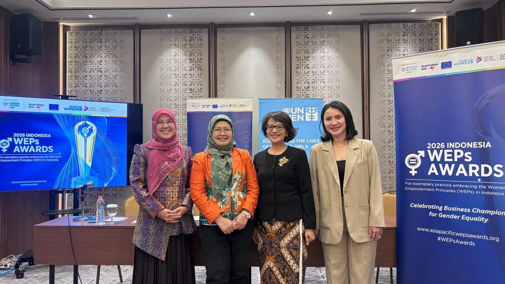 UN Women Umumkan Pemenang WEPs Awards 2026, Seleksi 142 Aplikasi UN Women Umumkan Pemenang WEPs Awards 2026, Seleksi 142 Aplikasi
