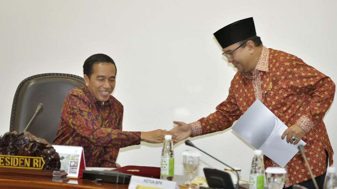 Ketua BPK Melapor ke Presiden Terkait Ketua BPK Melapor ke Presiden Terkait