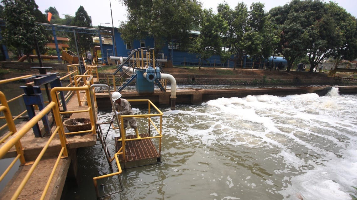 DKI Bergantung 94 persen Air Baku-Air Curah dari Luar Jakarta