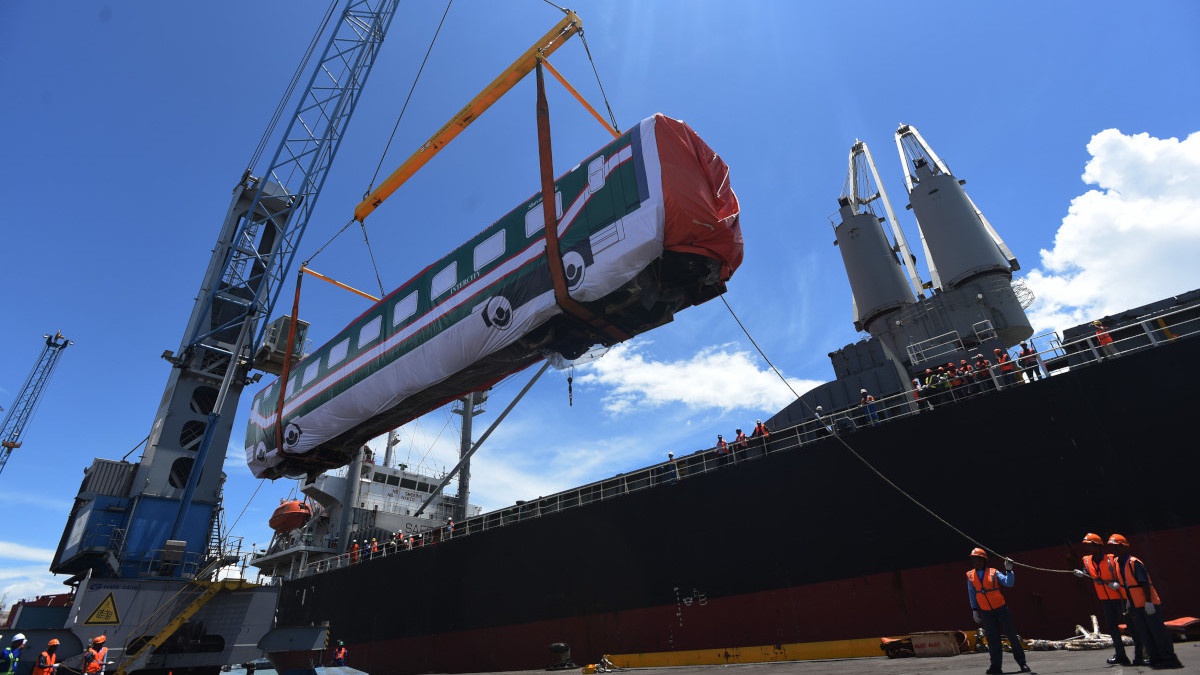 LPEI Danai Rp187 Miliar untuk Ekspor Kereta RI ke Selandia Baru