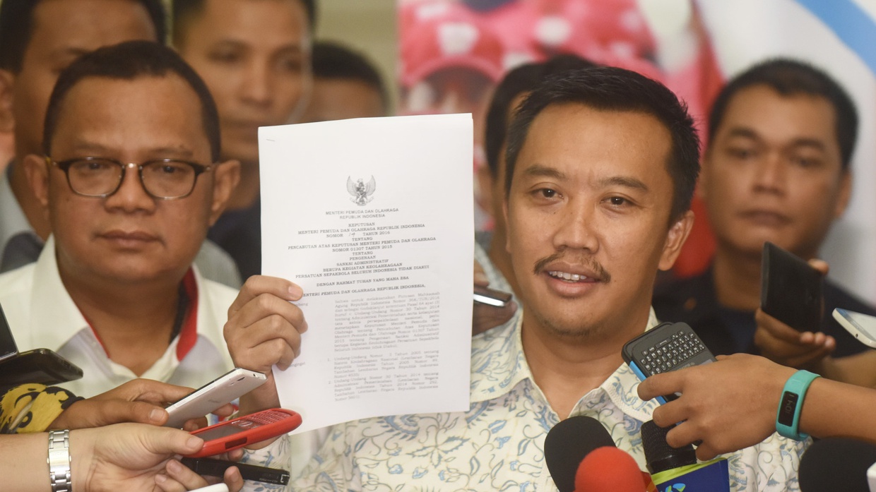 Menpora: PSSI Mau KLB atau Tidak, Silakan!