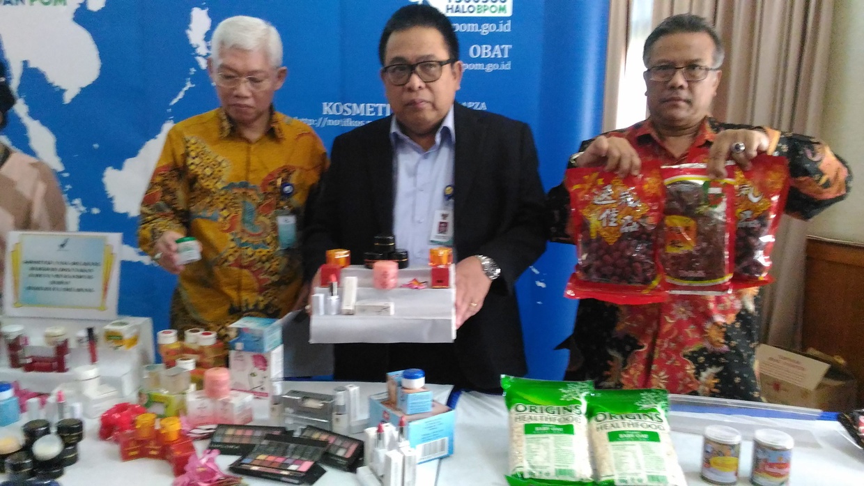 BPOM Temukan 43 Kosmetik Berbahaya
