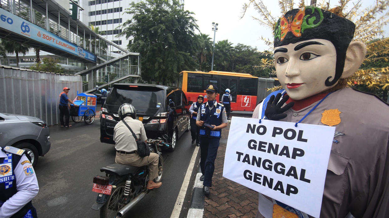 Ahok Puji Efektivitas Sistem Ganjil-Genap