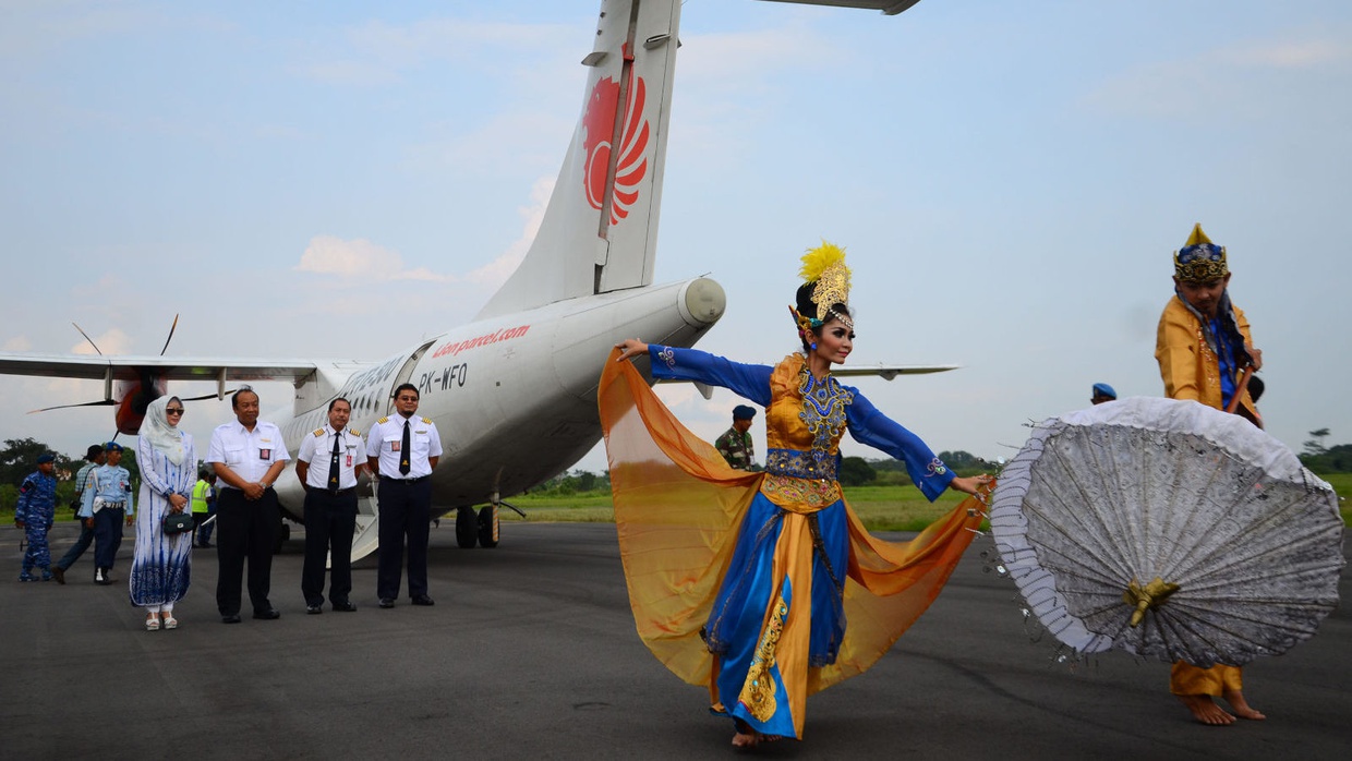 Pendaratan Perdana Wing Air di Tasikmalaya