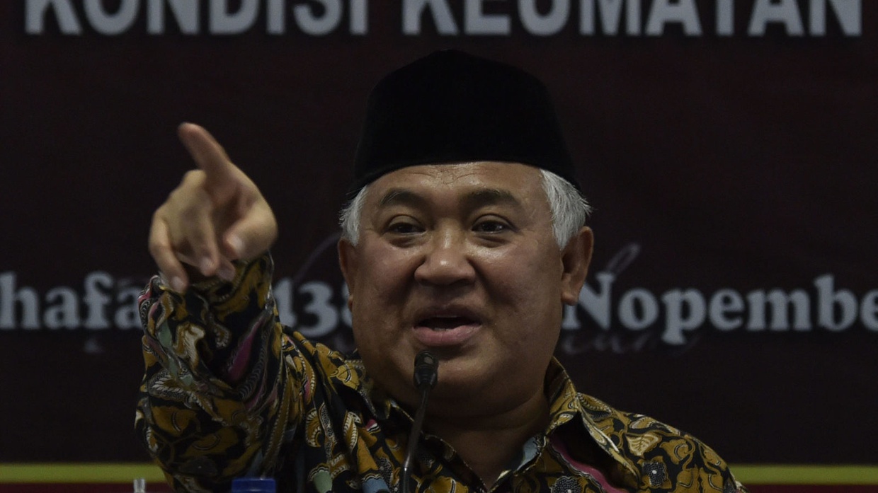 Din Syamsuddin Tolak Yerusalem sebagai Ibu Kota Israel