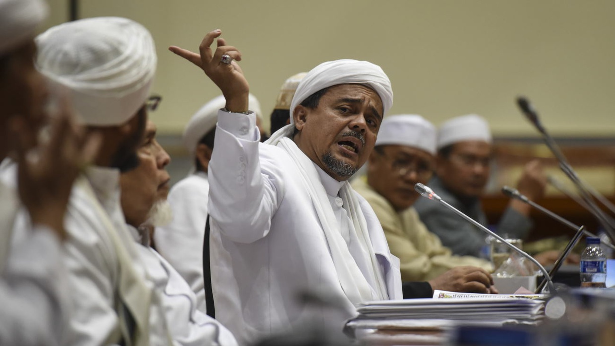 Polisi Tetapkan Rizieq Shihab Tersangka Kasus Pornografi