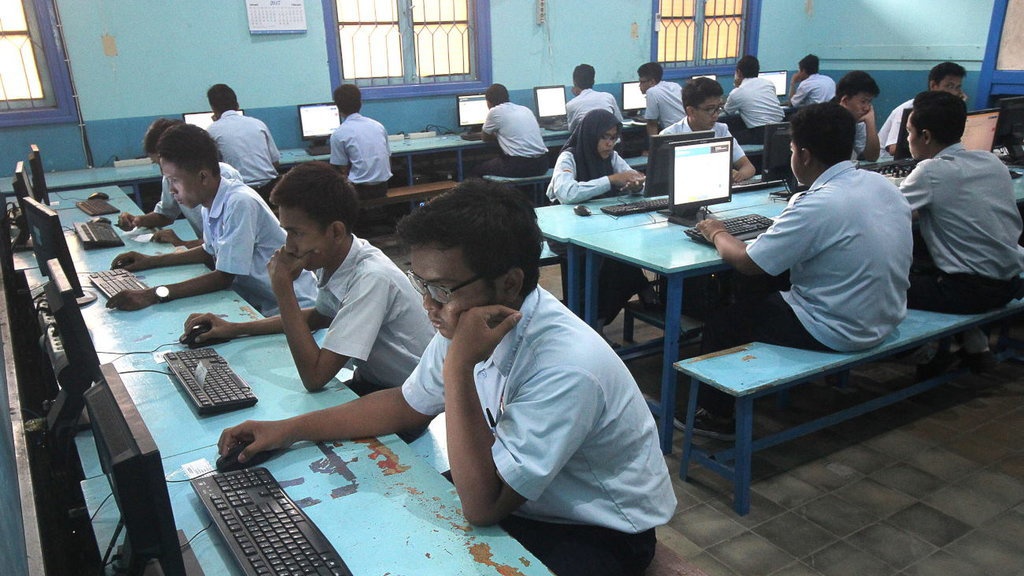 Peserta UNBK SMA di Tulungagung Dipastikan Lulus 100 Persen