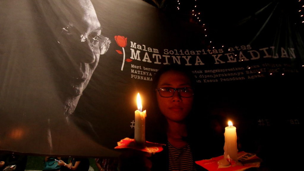 Seniman Jajang C Noer Ikut Aksi Solidaritas untuk Ahok