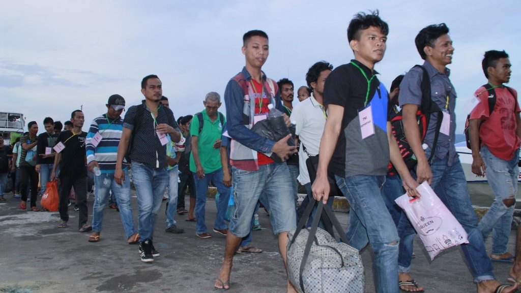 BP3TKI Nunukan Temukan TKI Dideportasi Terkena Paham Abu Sayyaf