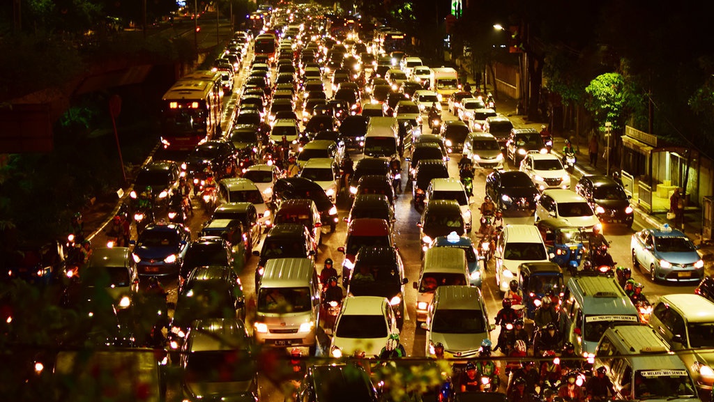 Macet Dampak Pembangunan Underpass Matraman 