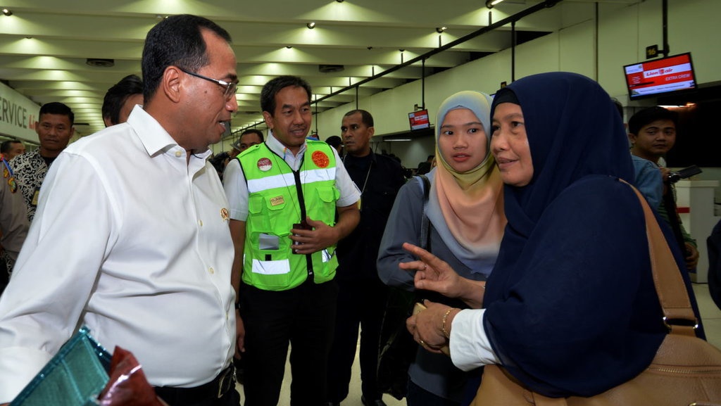 Menhub Imbau Penumpang Ikuti Prosedur Keamanan Penerbangan