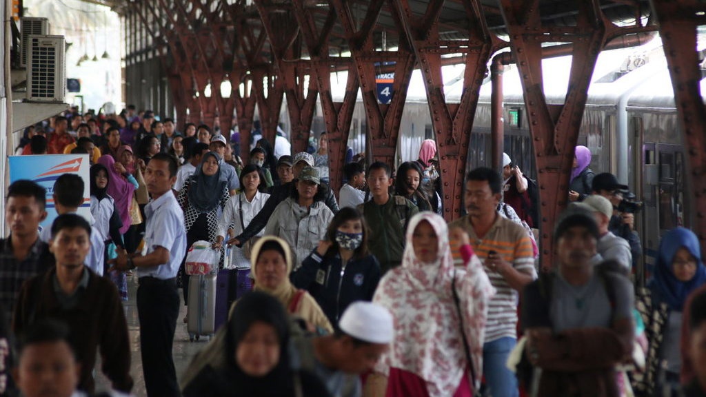 Arus Balik Stasiun Pasar Senen