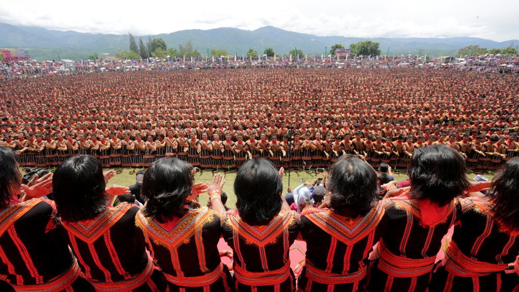 Tari Tradisional Saman Massal