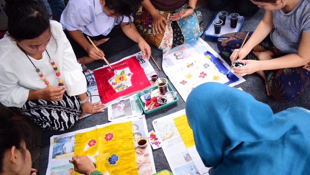 Edukasi untuk Disabilitas di Hari Batik Nasional