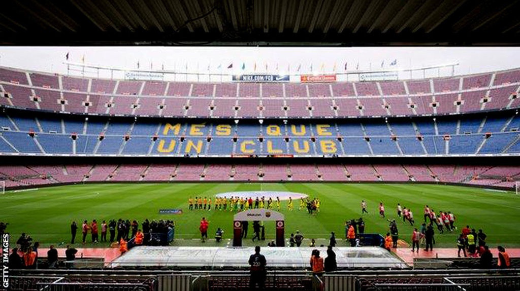 Laga Barcelona vs Las Palmas 3-0 Berlangsung Tanpa Penonton