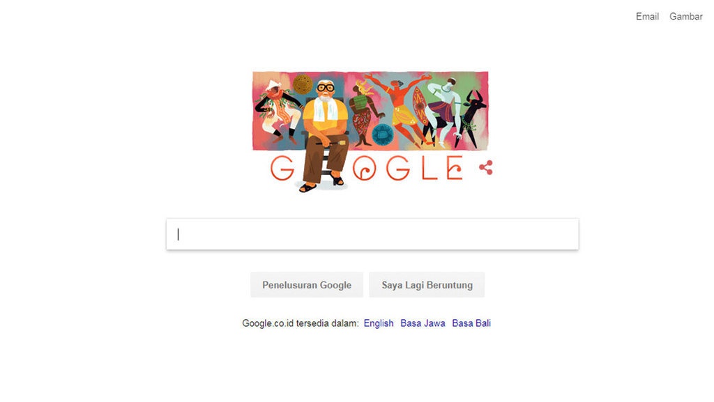 Pelopor Tari Modern Bagong Kussudiardja Jadi Google Doodle Pelopor Tari Modern Bagong Kussudiardja Jadi Google Doodle