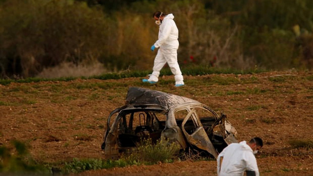 Jurnalis Investigasi Panama Papers Tewas karena Bom Mobil Jurnalis Investigasi Panama Papers Tewas karena Bom Mobil