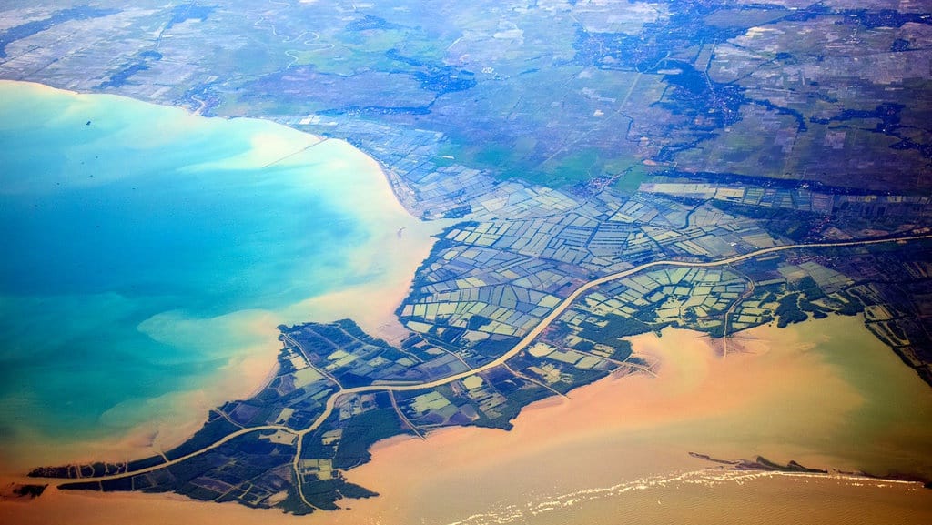 Lanskap Aerial Jalur Sungai Citarum