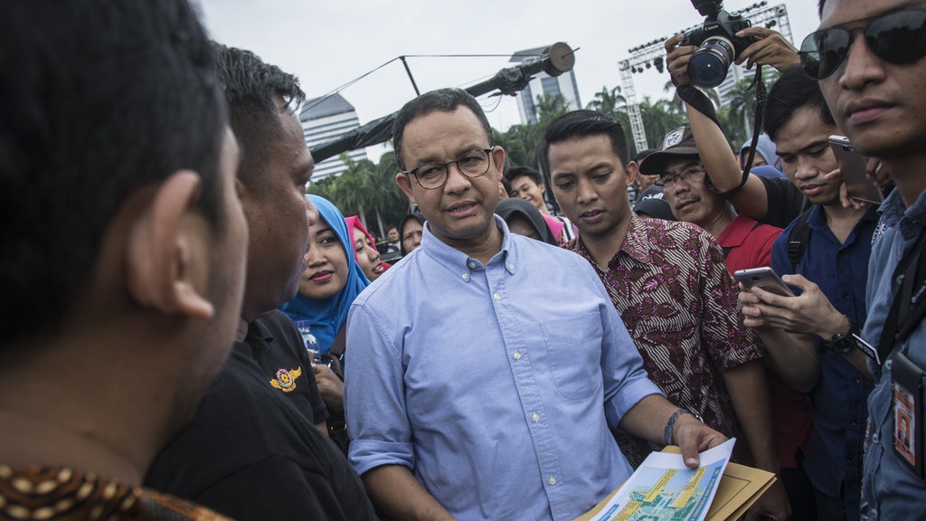 Anies Minta Kepastian ke PUPR Soal Moratorium Proyek Jalan Layang 