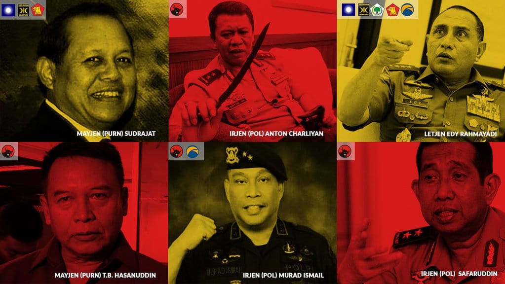 Perang Perwira TNI dan Polri dalam Pilkada 2018 